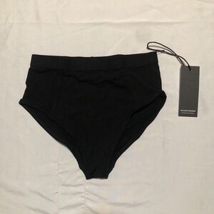 Richer Poorer Women's High Waist Boxer Brief Size XS Black